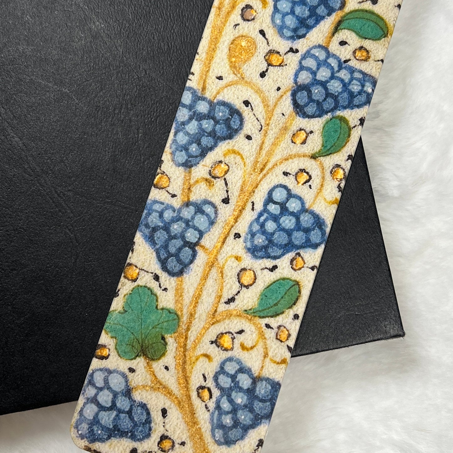 Medieval Grapes Large Bookmark
