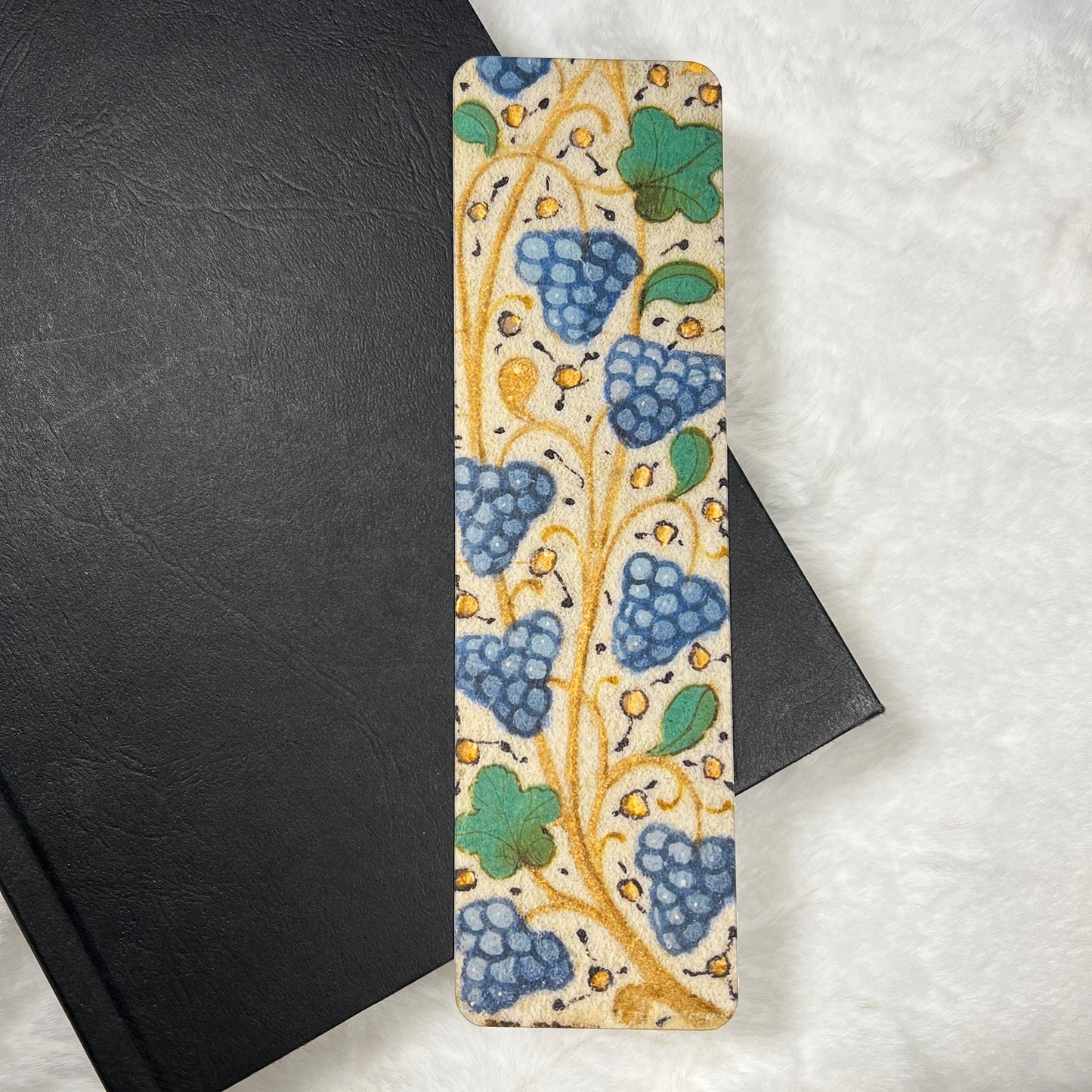 Medieval Grapes Large Bookmark