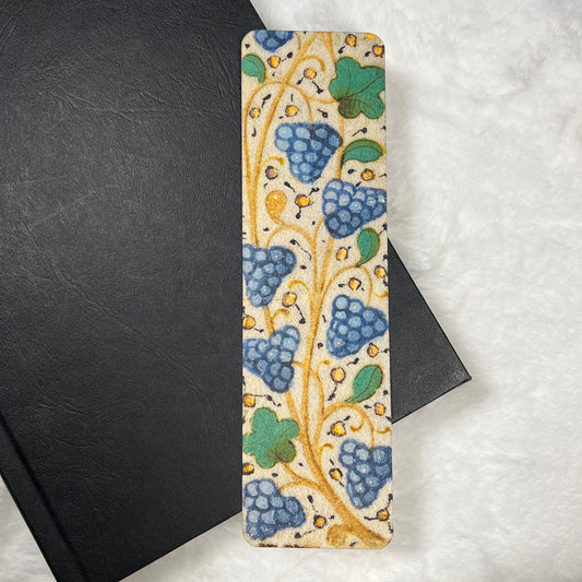 Medieval Grapes Large Bookmark